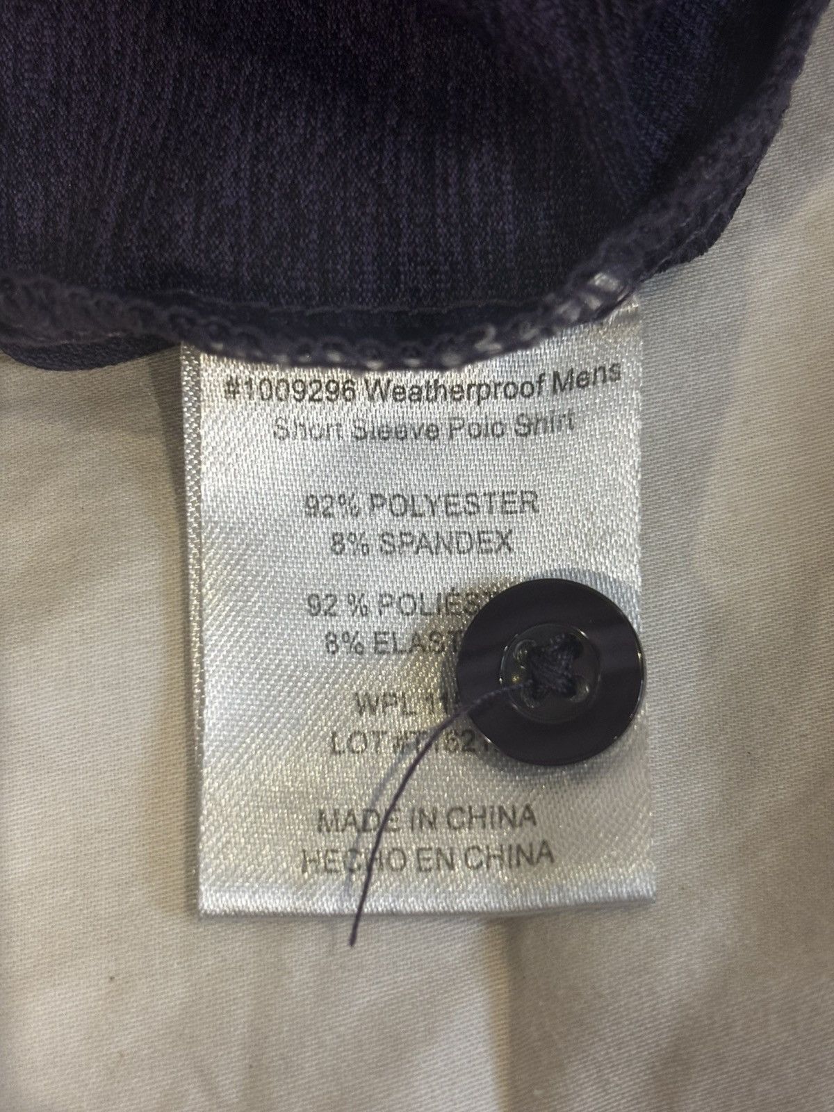 Weatherproof Purple polo shirt.mt588 Size US XXS / EU 40 - 9 Thumbnail
