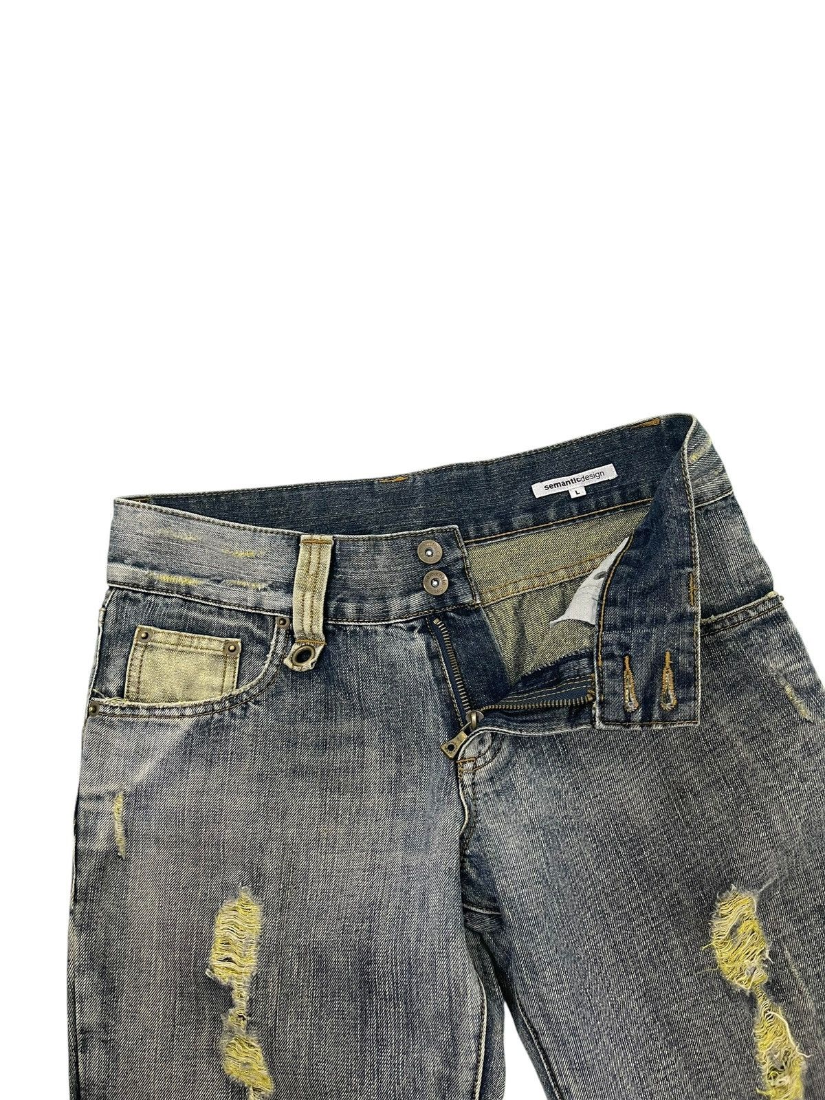 Hysteric Glamour Flare Jeans Semantic Design Boot Cut goa amiri cdg 2🟦8 Size US 31 - 9 Thumbnail