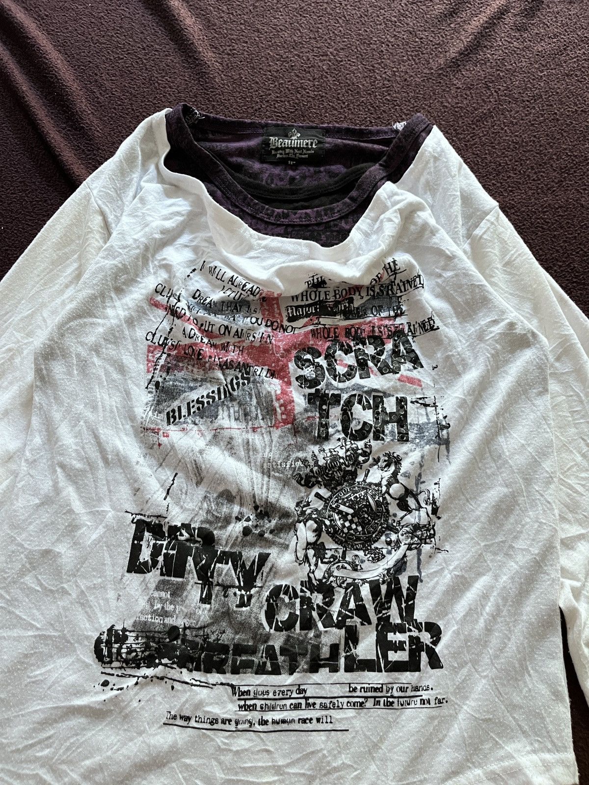 Japanese Brand Beaumere Triple Layer Uk punk style Size US M / EU 48-50 / 2 - 4 Thumbnail
