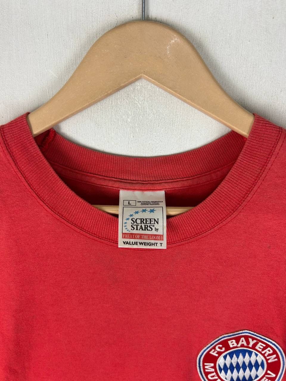 Vintage Vintage 90s Bayern Munich Football Club Fan T-Shirt – Size US L / EU 52-54 / 3 - 5 Thumbnail
