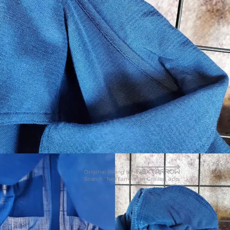 Dior Dior Blue Wool Blend Long Sleeve Shirt . Size M / US 6-8 / IT 42-44 - 8 Thumbnail