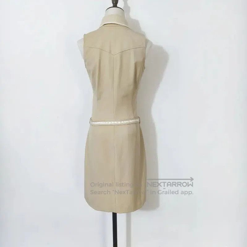 Burberry Burberry Women's Summer Khaki Cotton Dress. Size M / US 6-8 / IT 42-44 - 5 Thumbnail
