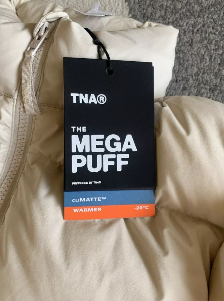 TNA TNA Mega Puff Beige Puffer Jacket Size ONE SIZE - 3 Thumbnail