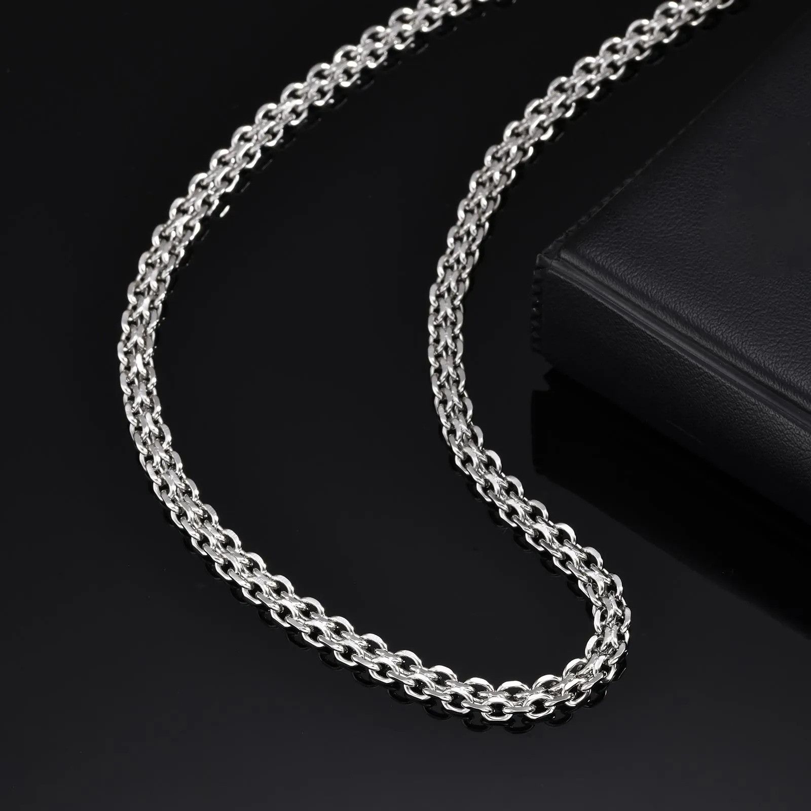 Jewelry Hip-Hop Cool Chain Necklace Size ONE SIZE - 2 Thumbnail