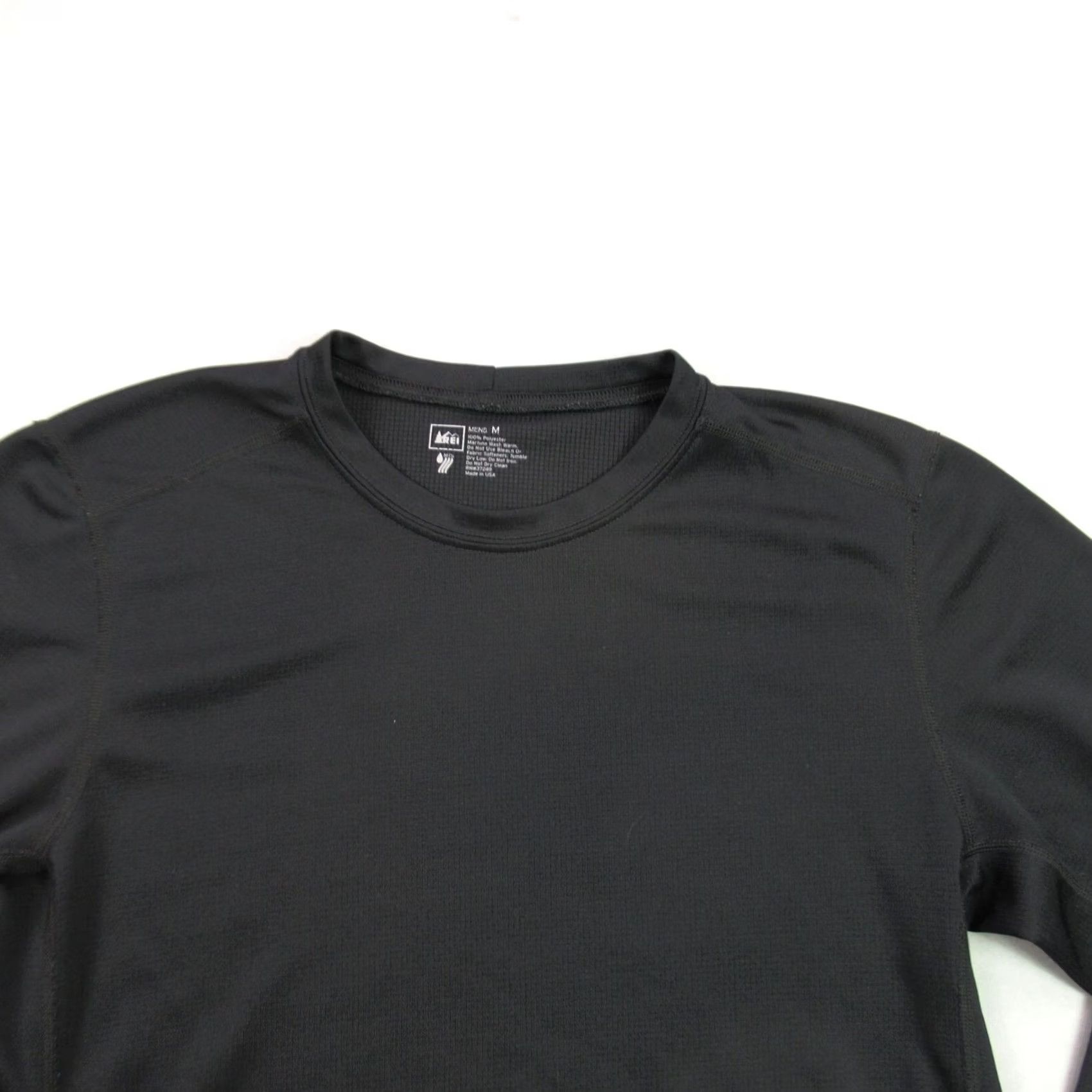 Vintage REI Shirt Mens Medium Black Long Sleeve Crew Neck Stretch Lightweight Shirt Size US M / EU 48-50 / 2 - 2 Thumbnail