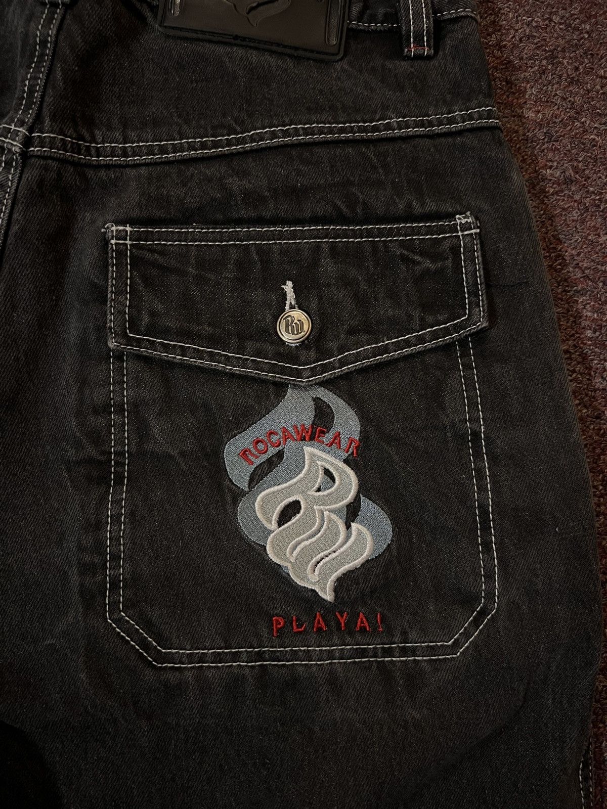 Rocawear RocaWear Denim Shorts Size US 32 / EU 48 - 3 Thumbnail