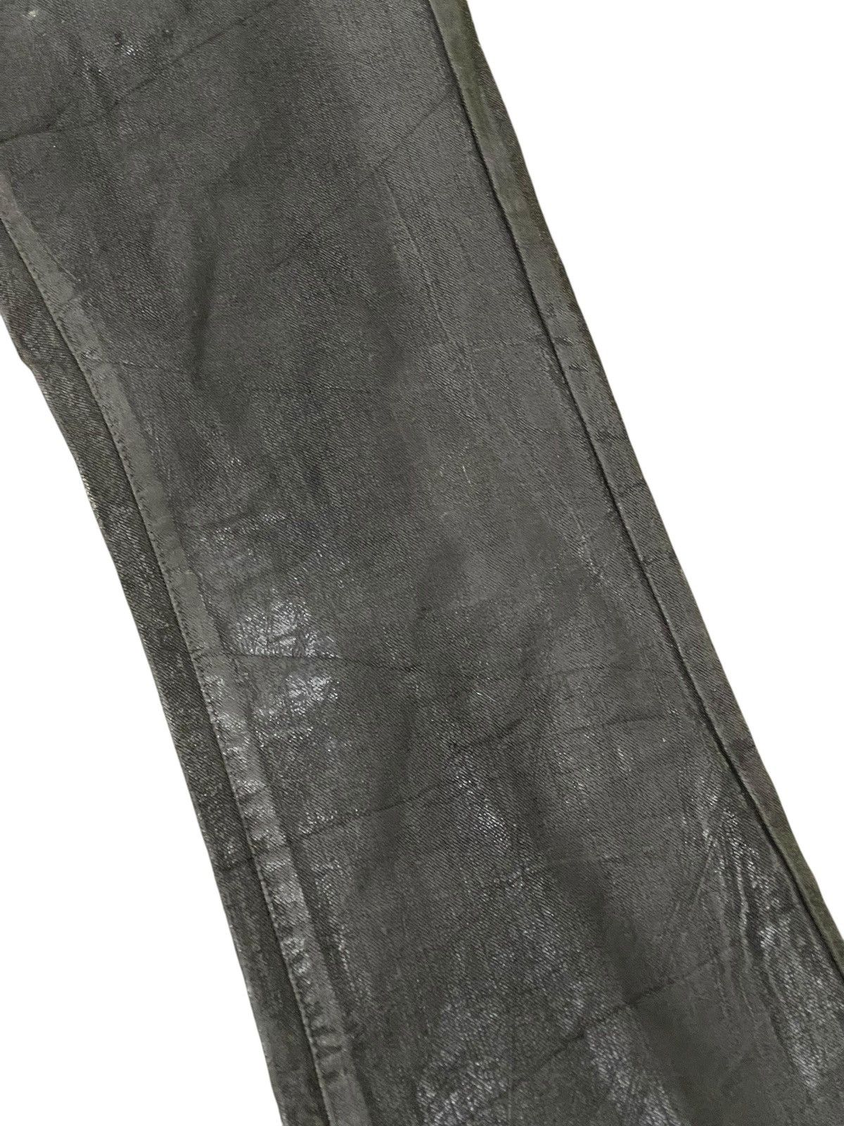 Japanese Brand Flare Jeans Abettor Full Coating Distress Boot Cut 8🟦9 Size US 30 / EU 46 - 7 Thumbnail