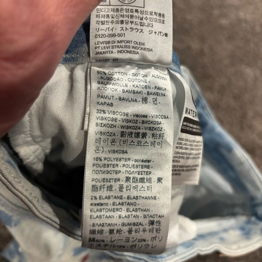 Levi's Women’s Levi's 721 Cropped Jeans Size 27" / US 4 / IT 40 - 7 Thumbnail