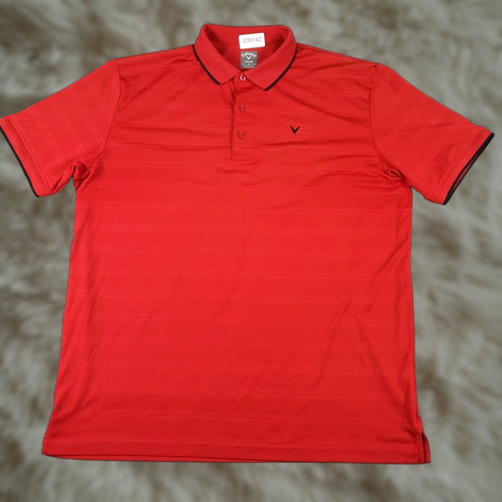 Callaway Callaway Polo Shirt Mens XL Red Opti Dri Fit Golf Short Sleeve Size US XL / EU 56 / 4 - 1 Thumbnail