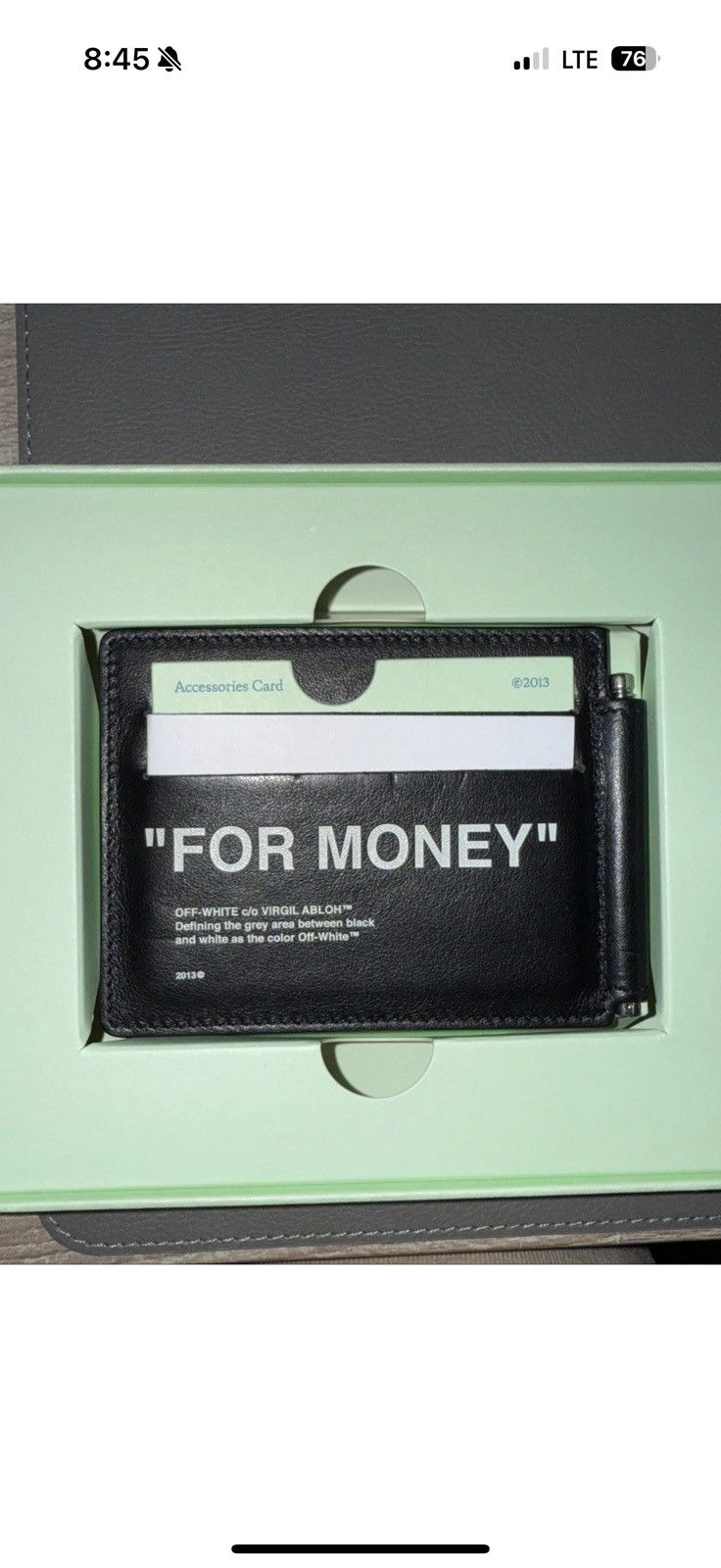 Off-White Off white money clip and card holder Size ONE SIZE - 6 Thumbnail