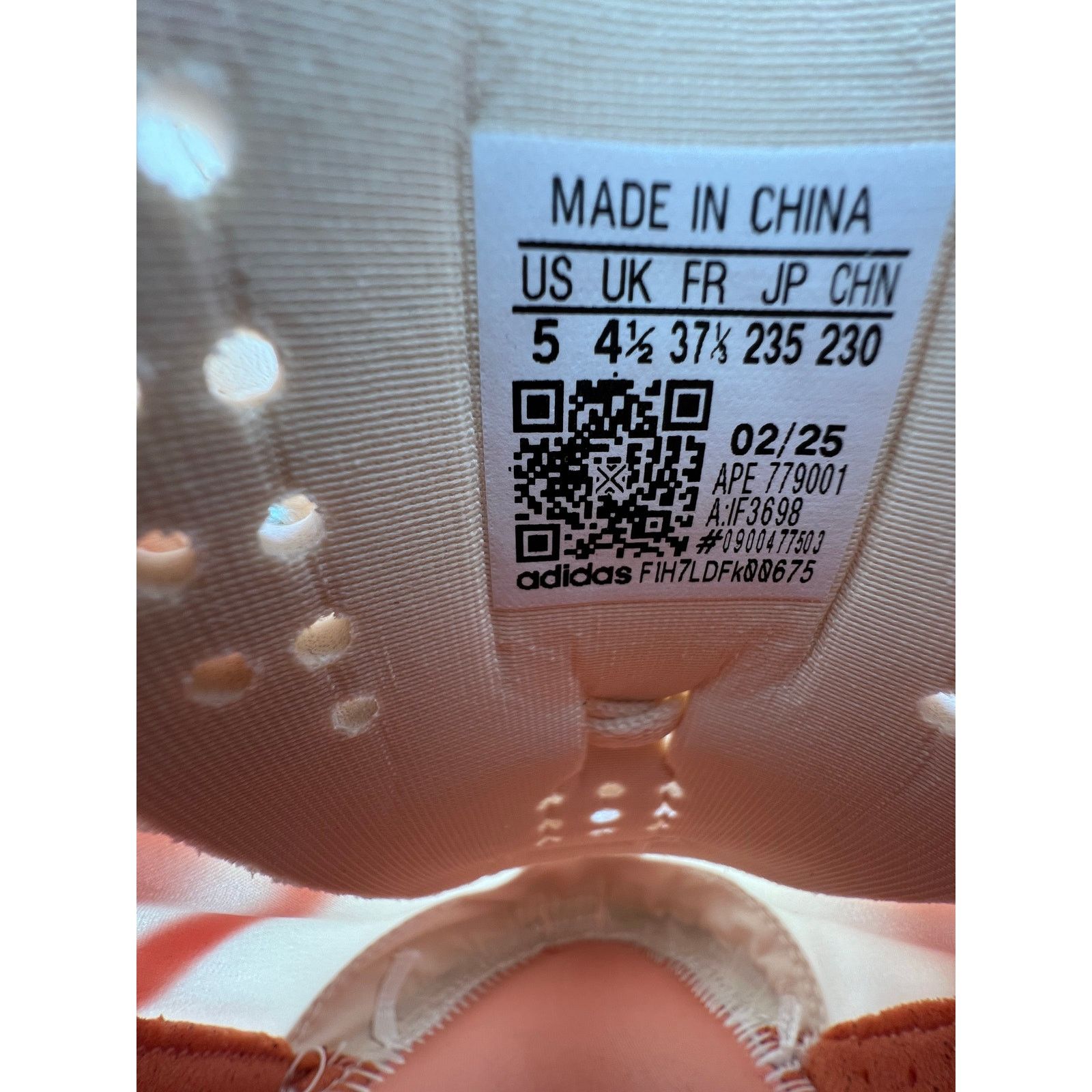 Adidas Adidas XLG Pink White GS 5Y Size US 5 / IT 35 - 6 Thumbnail