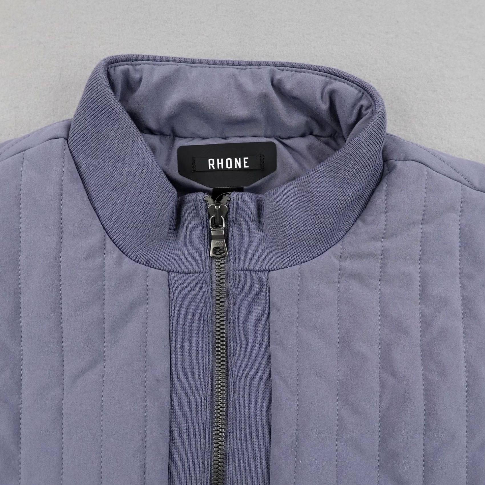 Rhone Rhone Vest Mens L Folkstone Gray Skyline Quilted Full Zip Insulated Lightweight Pockets Modern Outdoor Winter Casual Travel Workwear Mens Size US L / EU 52-54 / 3 - 2 Thumbnail