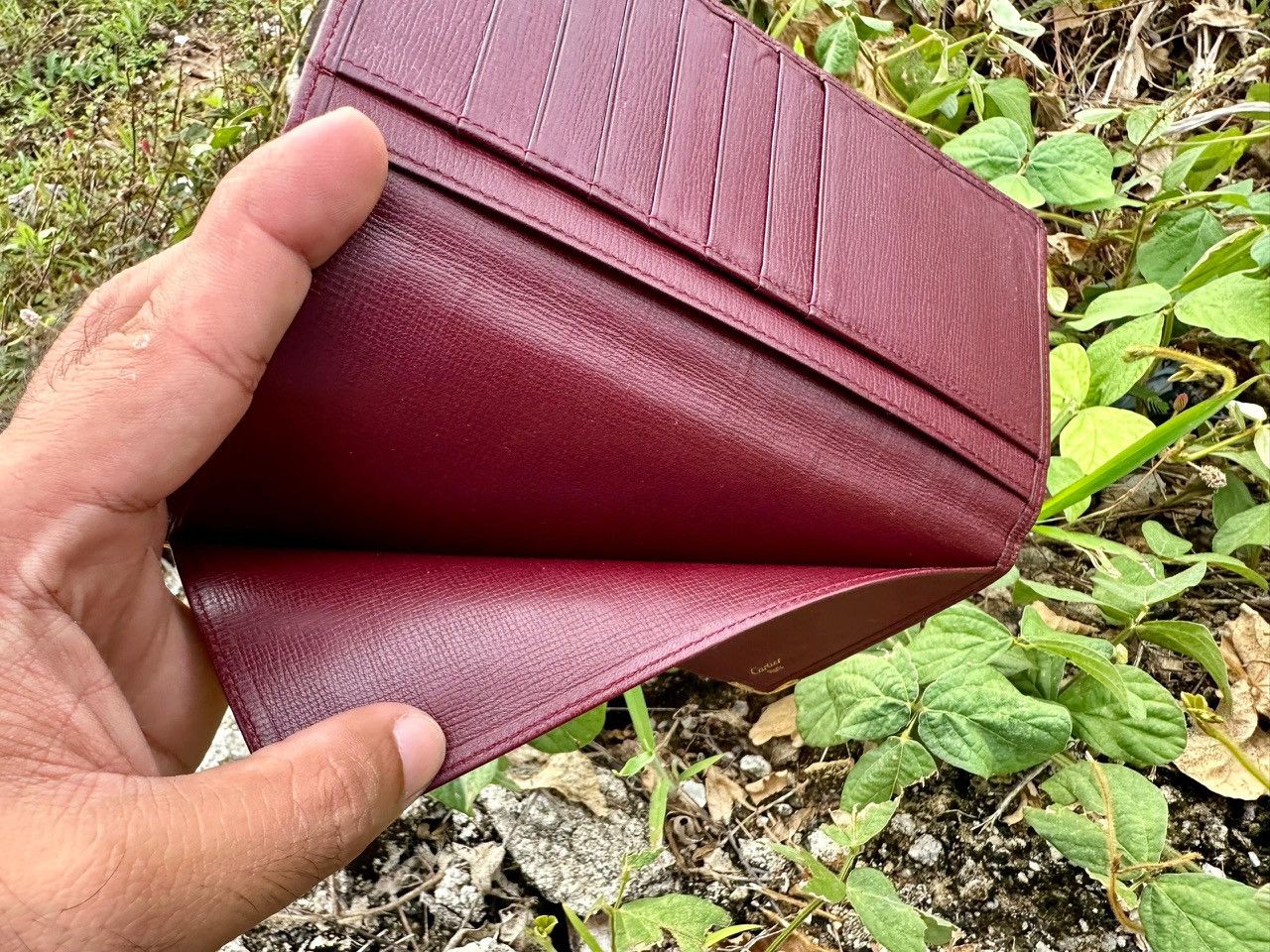 Cartier Authentic Cartier Paris Leather Long Card Wallet Size ONE SIZE - 5 Thumbnail