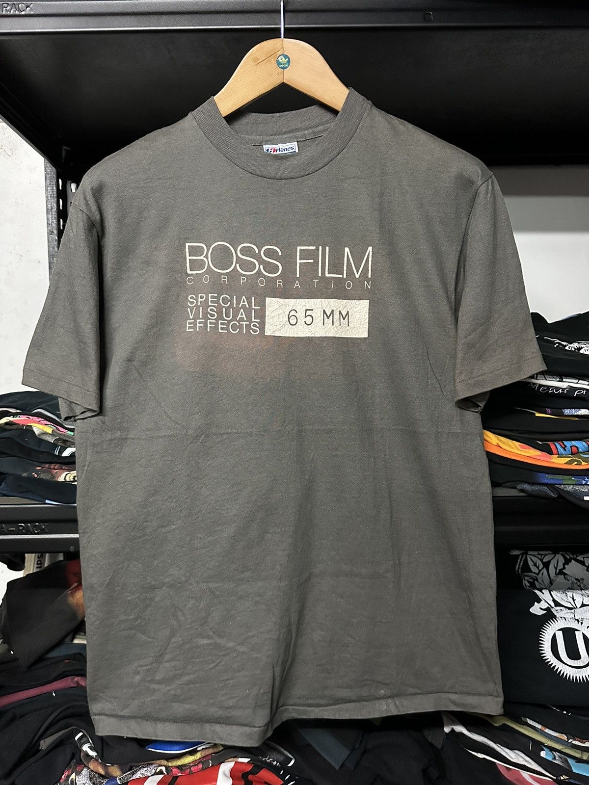 Expert Horror Vintage 80s Movie Horror Poltergeist THE OTHER SIDE Faded T Size US L / EU 52-54 / 3 - 3 Thumbnail
