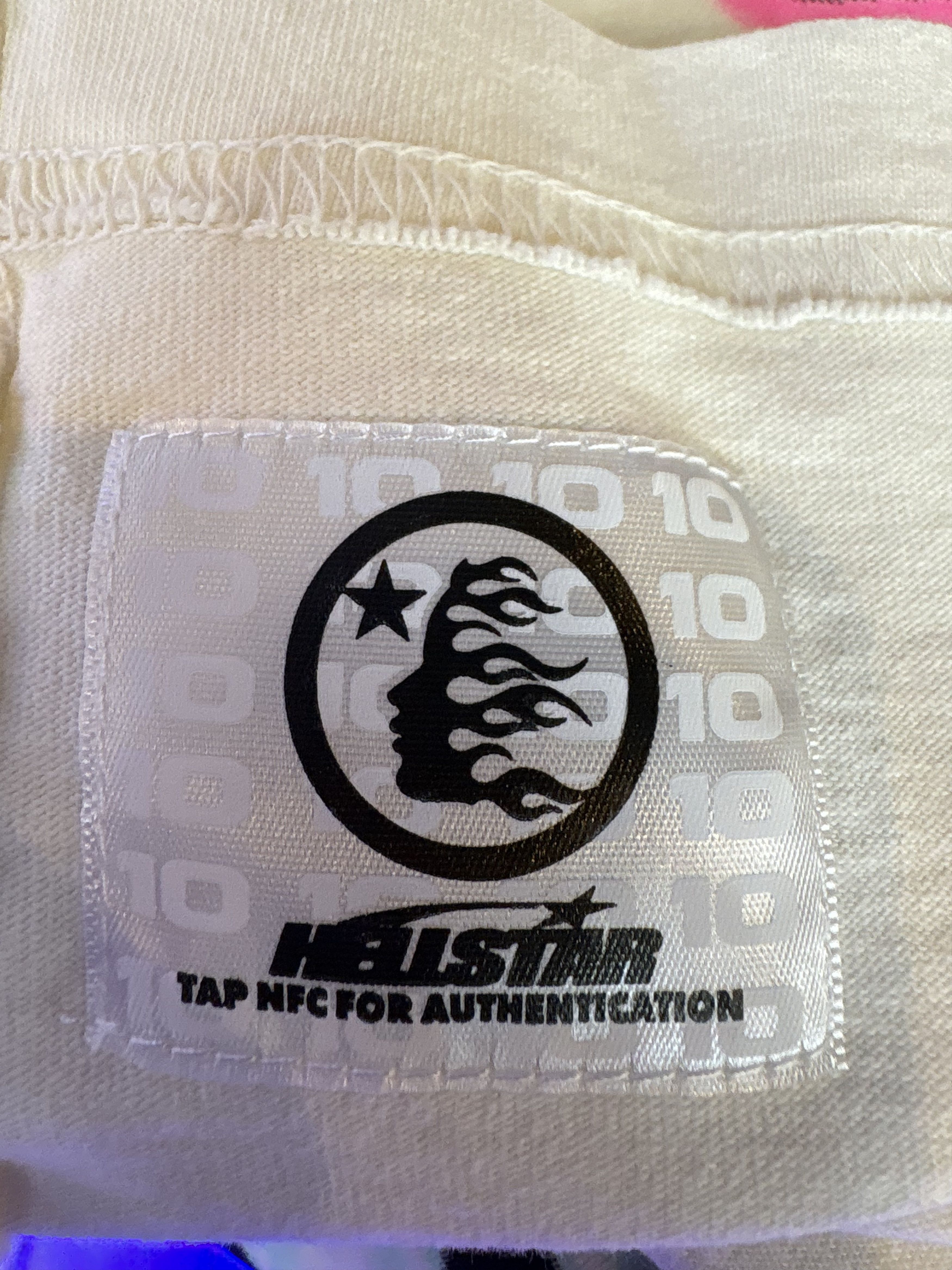 HELLSTAR Hellstar "No Guts No Glory" T-Shirt (White) Size US XL / EU 56 / 4 - 5 Thumbnail