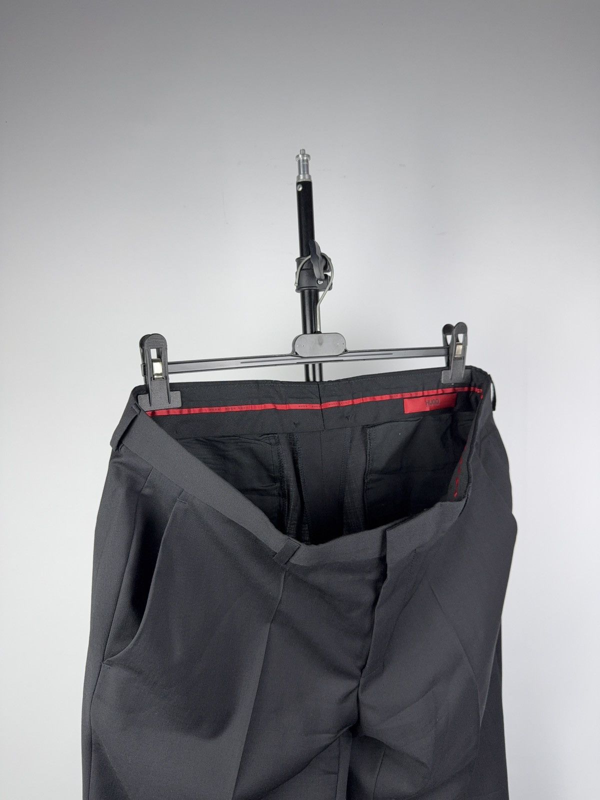 Hugo Boss Hugo Boss Luxury 00s Black Dress Pants Classic Trousers Size US 34 / EU 50 - 10 Thumbnail