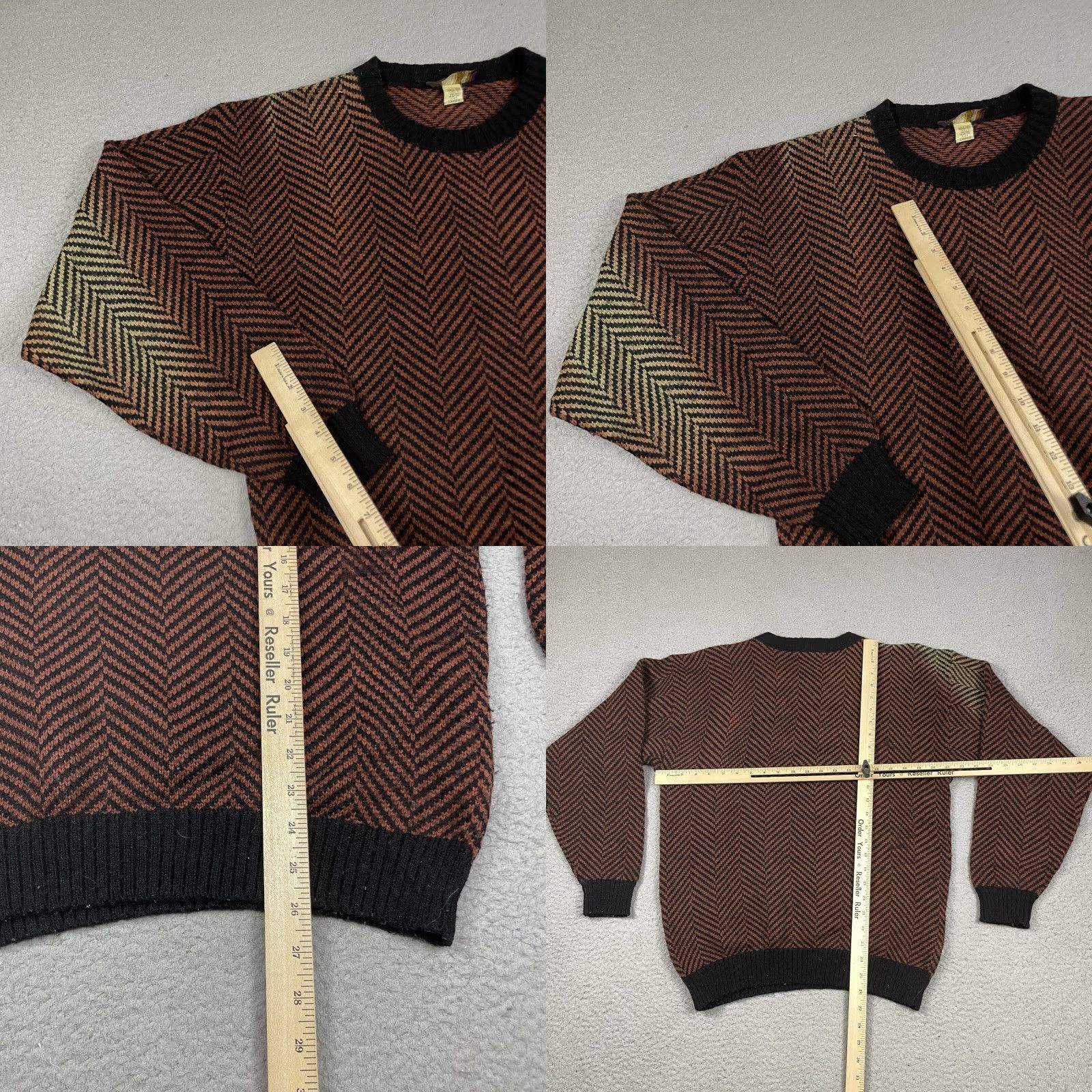 Vintage VINTAGE Atlas Sweater Mens L Red Knit Pullover 80s 90s USA Distressed Casual Size US L / EU 52-54 / 3 - 8 Thumbnail
