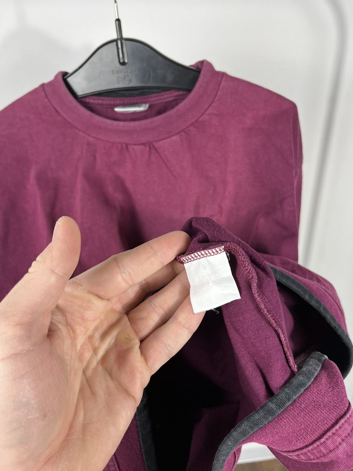 Nike Vintage Nike Force T Shirt Burgundy Logo Crewneck Size US XL / EU 56 / 4 - 7 Thumbnail
