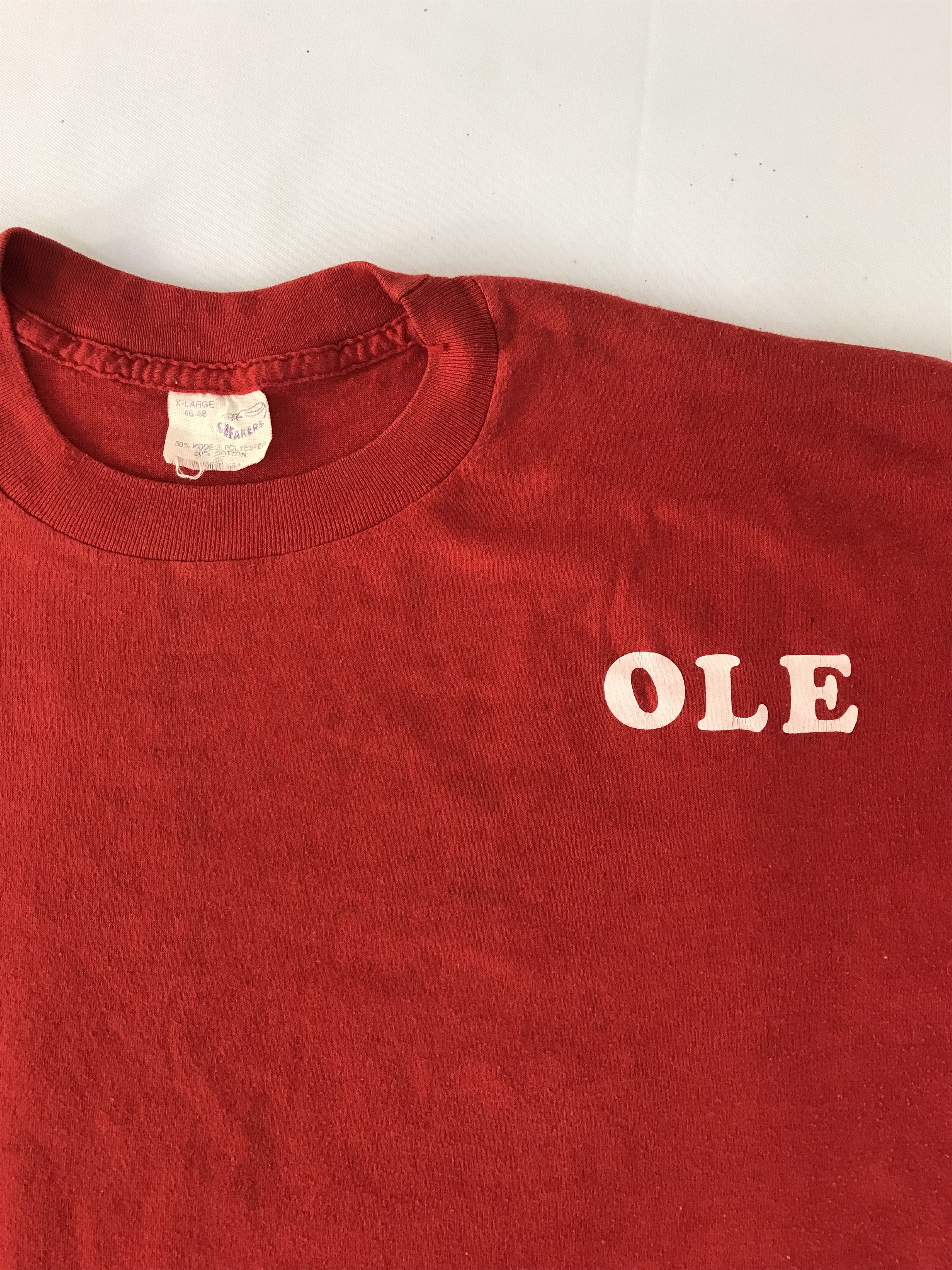 Vintage 80s Sneakers 50/50 Made in USA Father Of The Dummies Ole Tee Size US M / EU 48-50 / 2 - 3 Thumbnail