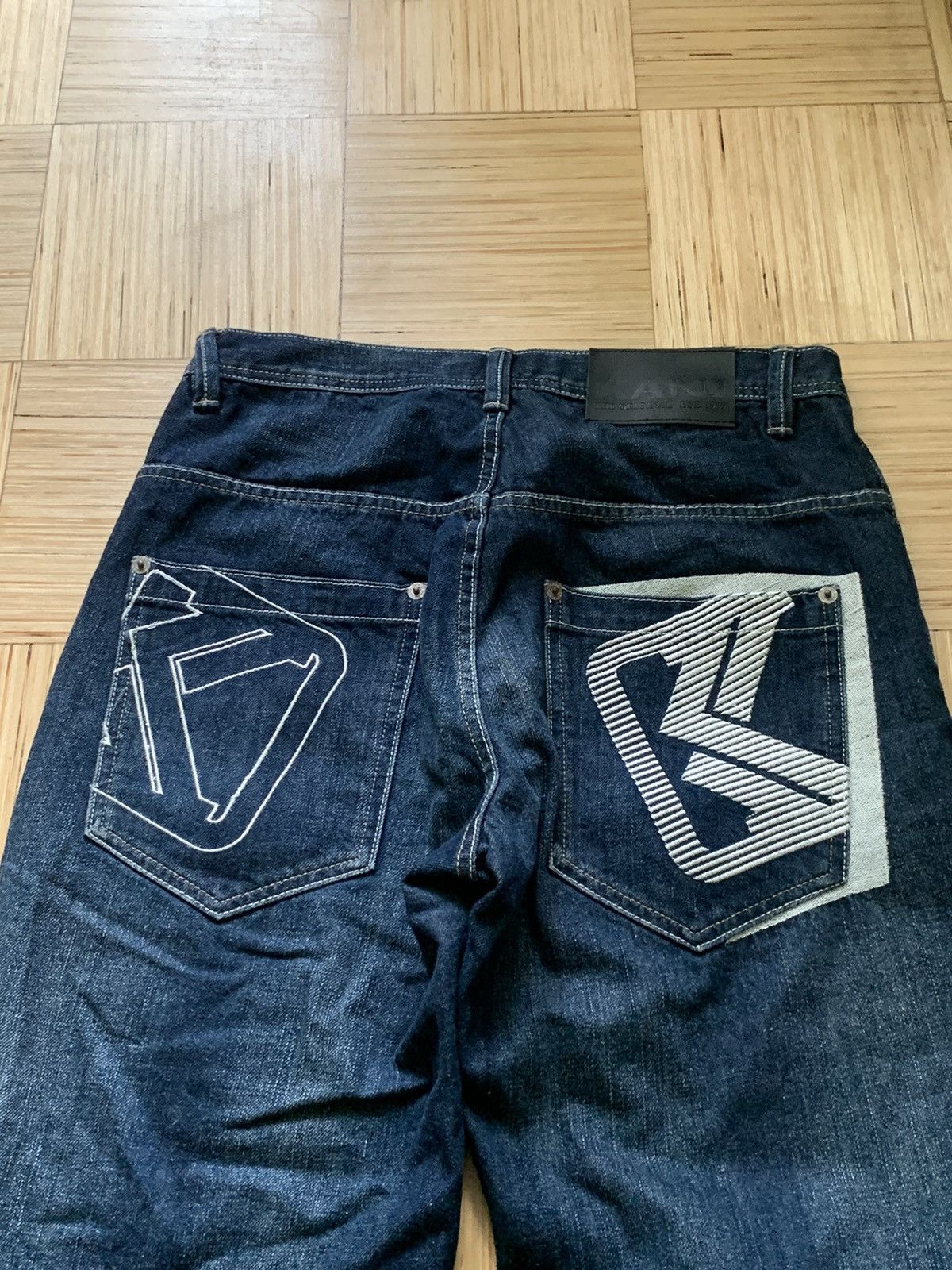 Karl Kani Vintage Karl Kani Big Logo Jeans Baggy Fit 32x32 Size US 32 / EU 48 - 1 Thumbnail