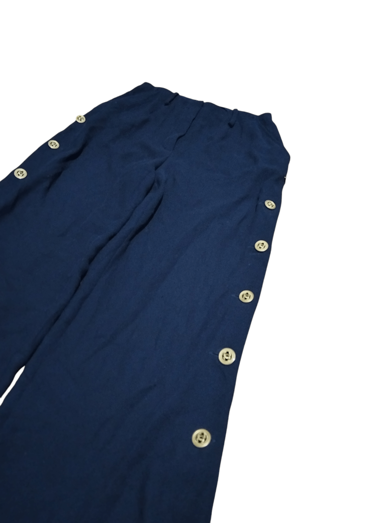 Chanel 90s Chanel wool wide leg high waisted trouser Size 26" / US 2 / IT 38 - 3 Thumbnail
