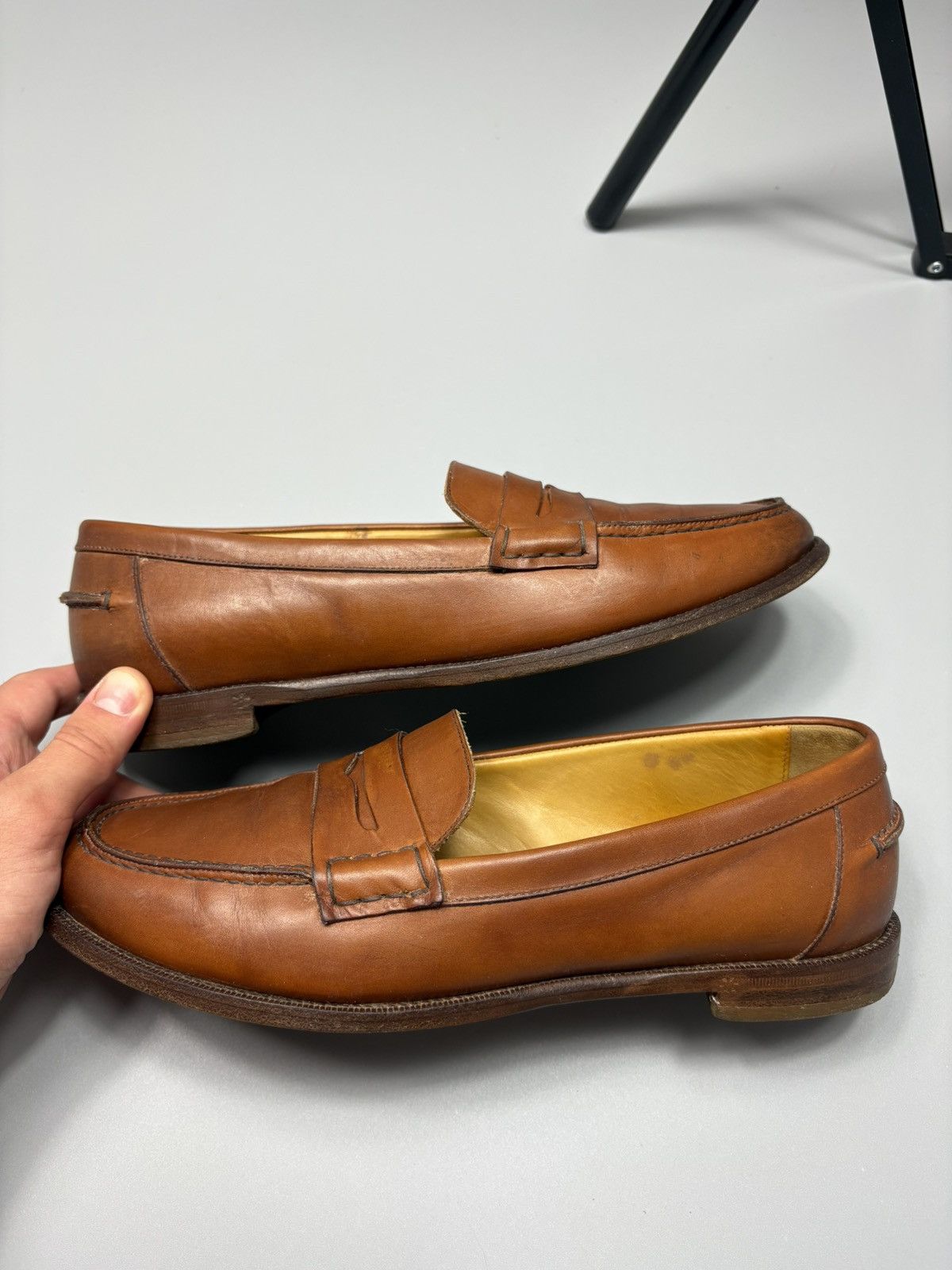Ralph Lauren Leather Loafers Ralph Lauren Collection Purple Label women’s Size US 9.5 / IT 39.5 - 5 Thumbnail