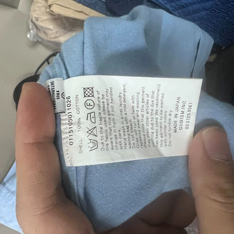 Visvim visvim SS16 Giza cotton Egyptian cotton shirt Size US L / EU 52-54 / 3 - 5 Thumbnail