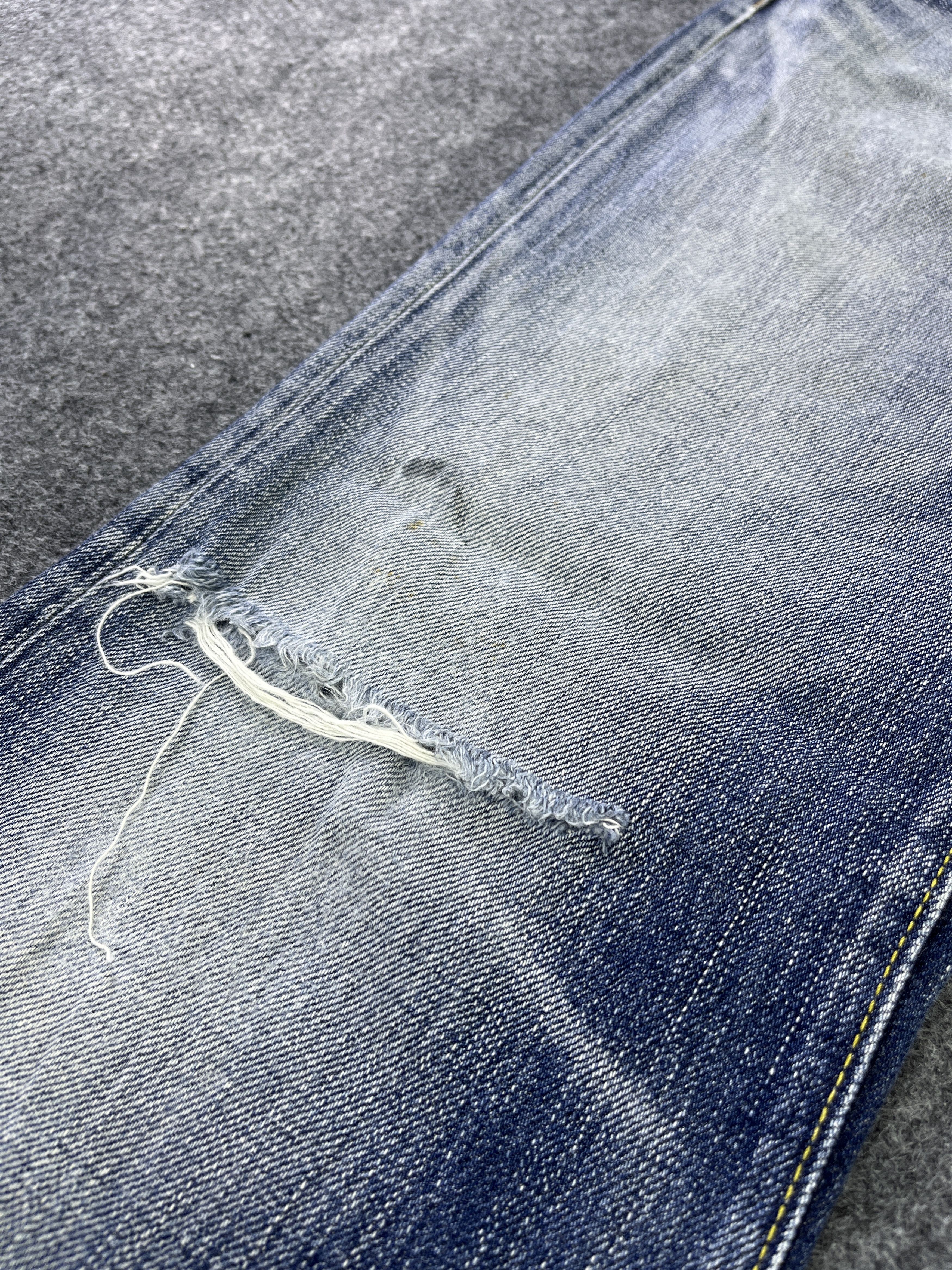 Vintage Vintage Back Number Jeans Distressed Denim - J936 Size US 32 / EU 48 - 7 Thumbnail