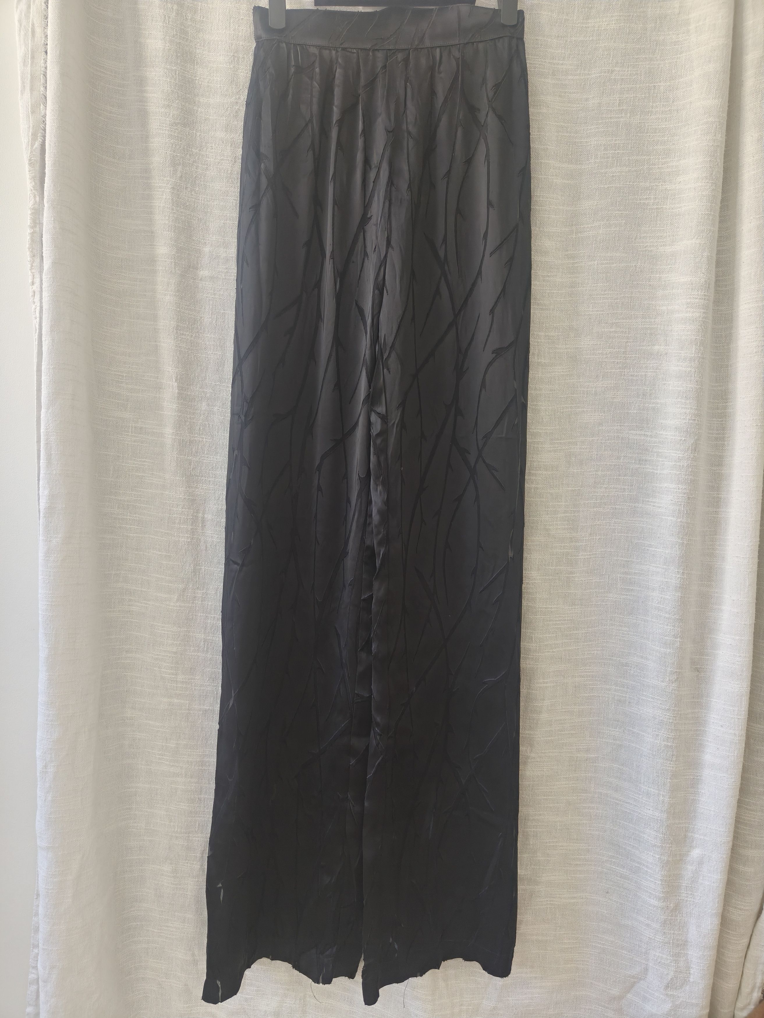Thierry Mugler Thierry Mugler 1998 Croisière Prototype Silk Pants Size 26" / US 2 / IT 38 - 2 Thumbnail