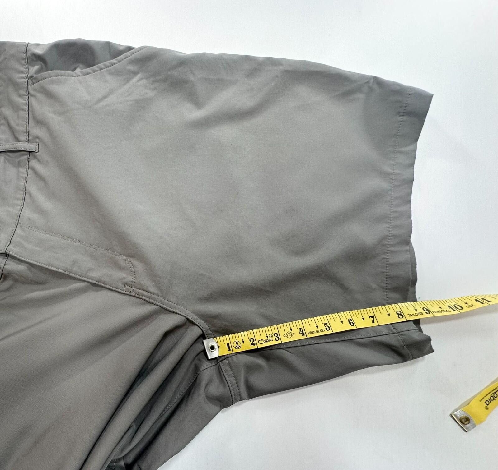 Canterbury of New Zealand Z by Zella Flat Front Athletic Chino Shorts Black Mens 38 Size US 38 / EU 54 - 7 Thumbnail