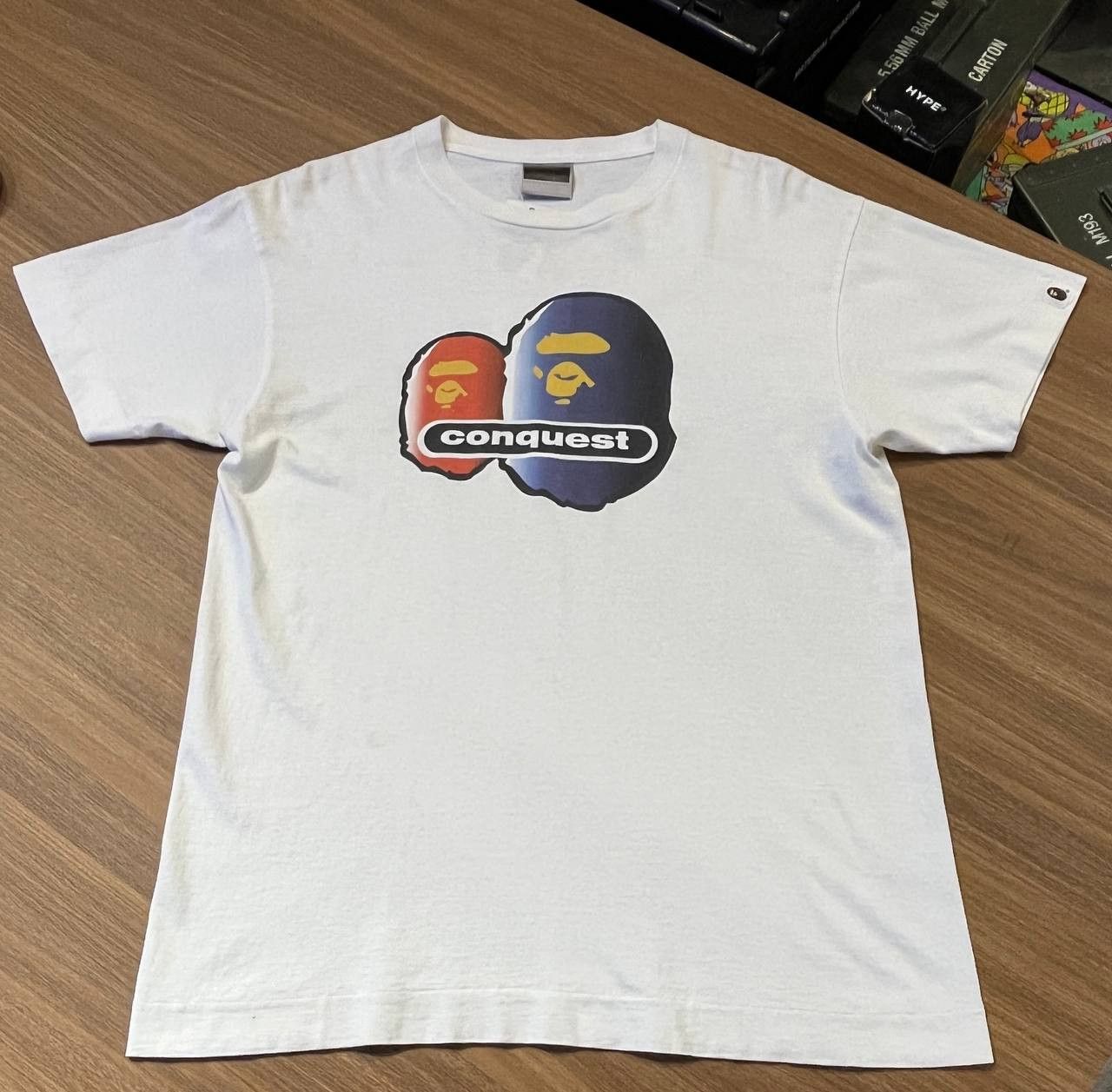 Bape Vintage 90s Bape tee Size US L / EU 52-54 / 3 - 1 Thumbnail