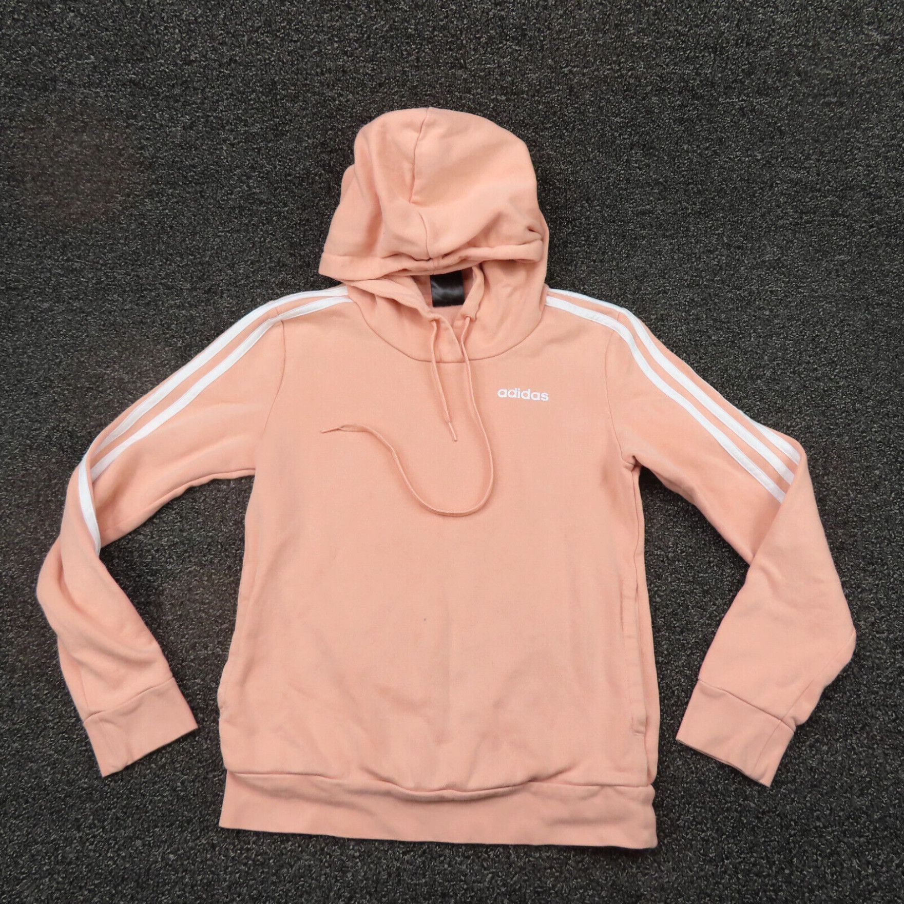 Adidas Pink Salmon Colored Long Sleeve Casual Gym Adidas Hoodie for Women in XS Size Grailed