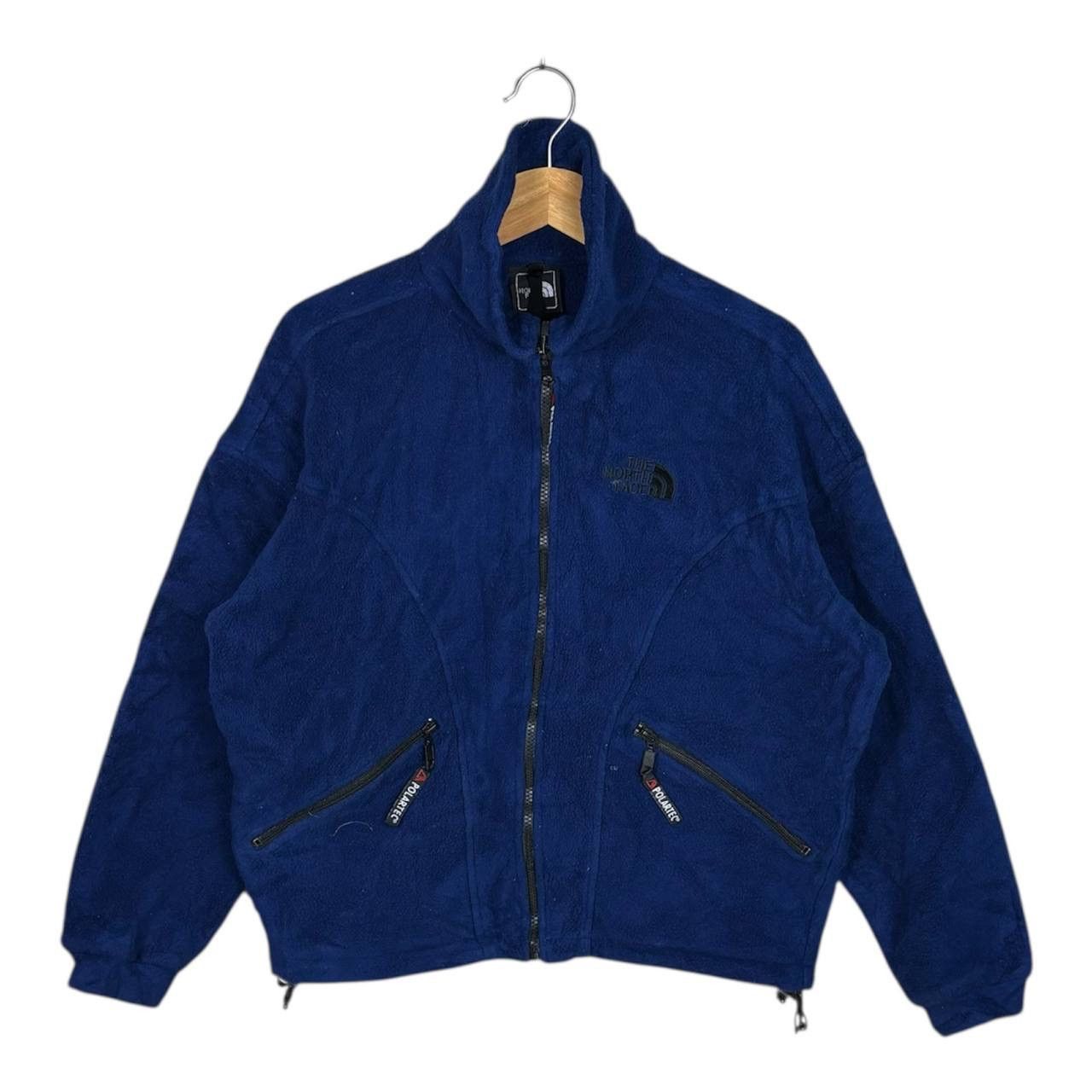 The North Face The North Face Polartec Blue Women Tempest Fleece Jacket Size L / US 10 / IT 46 - 1 Thumbnail