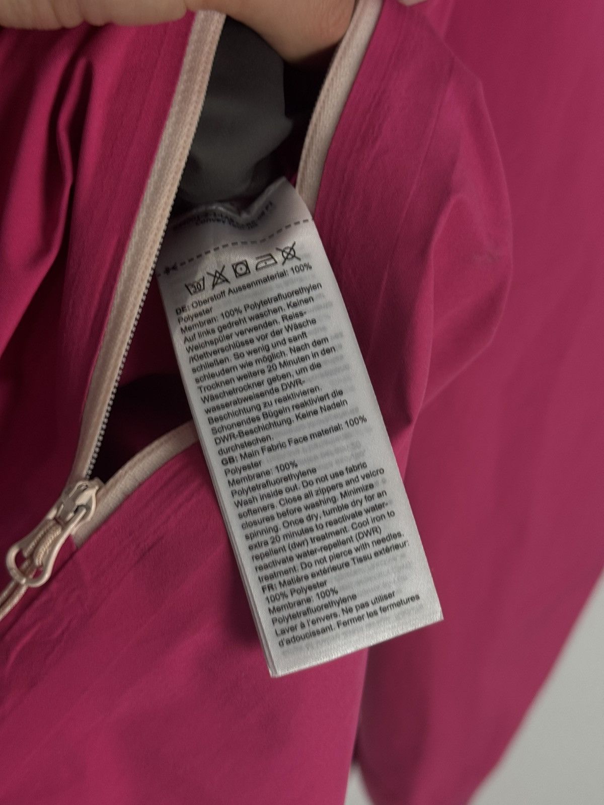 Mammut Distressed Mammut Gore-Tex Pink Women’s Outdoor Jacket Size S / US 4 / IT 40 - 22 Thumbnail