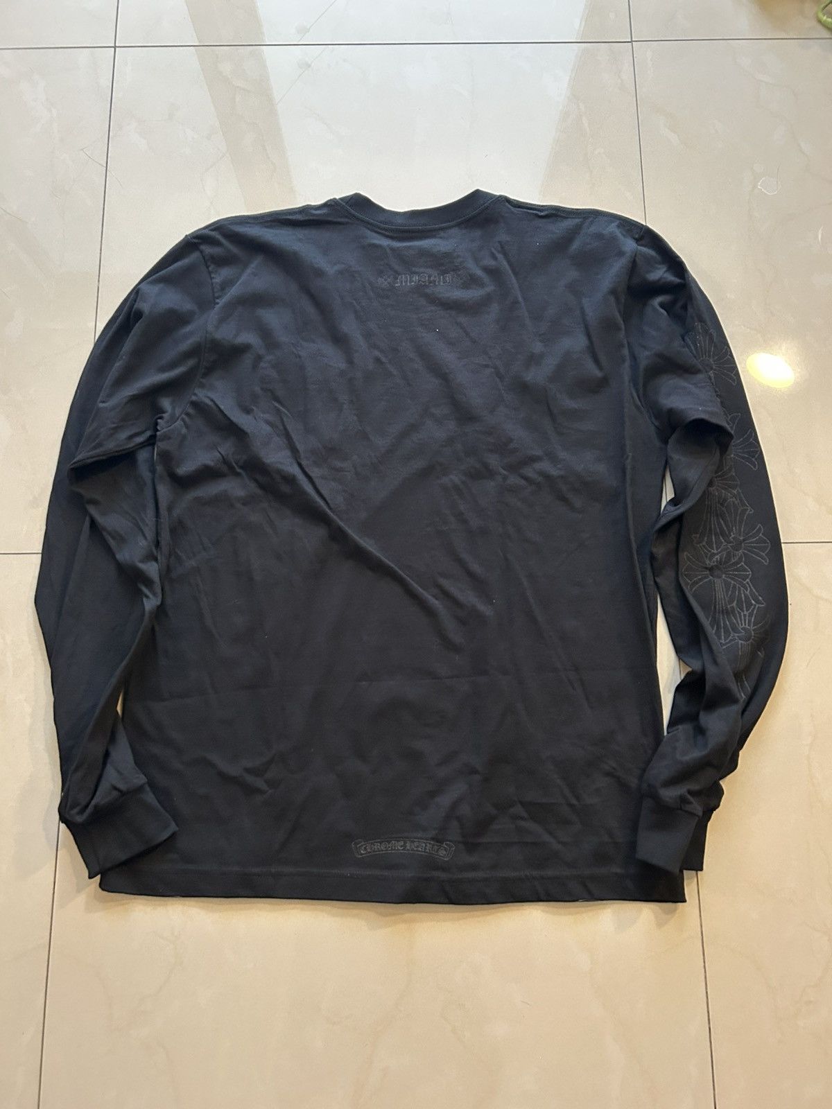 Chrome Hearts Chrome Hearts Miami Exclusive Long Sleeve Tee Size US L / EU 52-54 / 3 - 6 Thumbnail