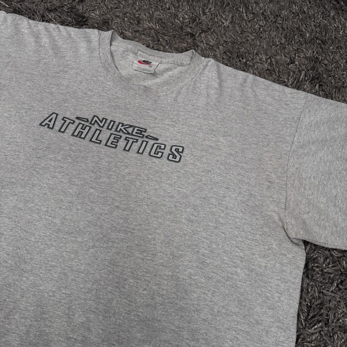 Nike Vintage Nike Athletics Tee Size US XL / EU 56 / 4 - 4 Thumbnail