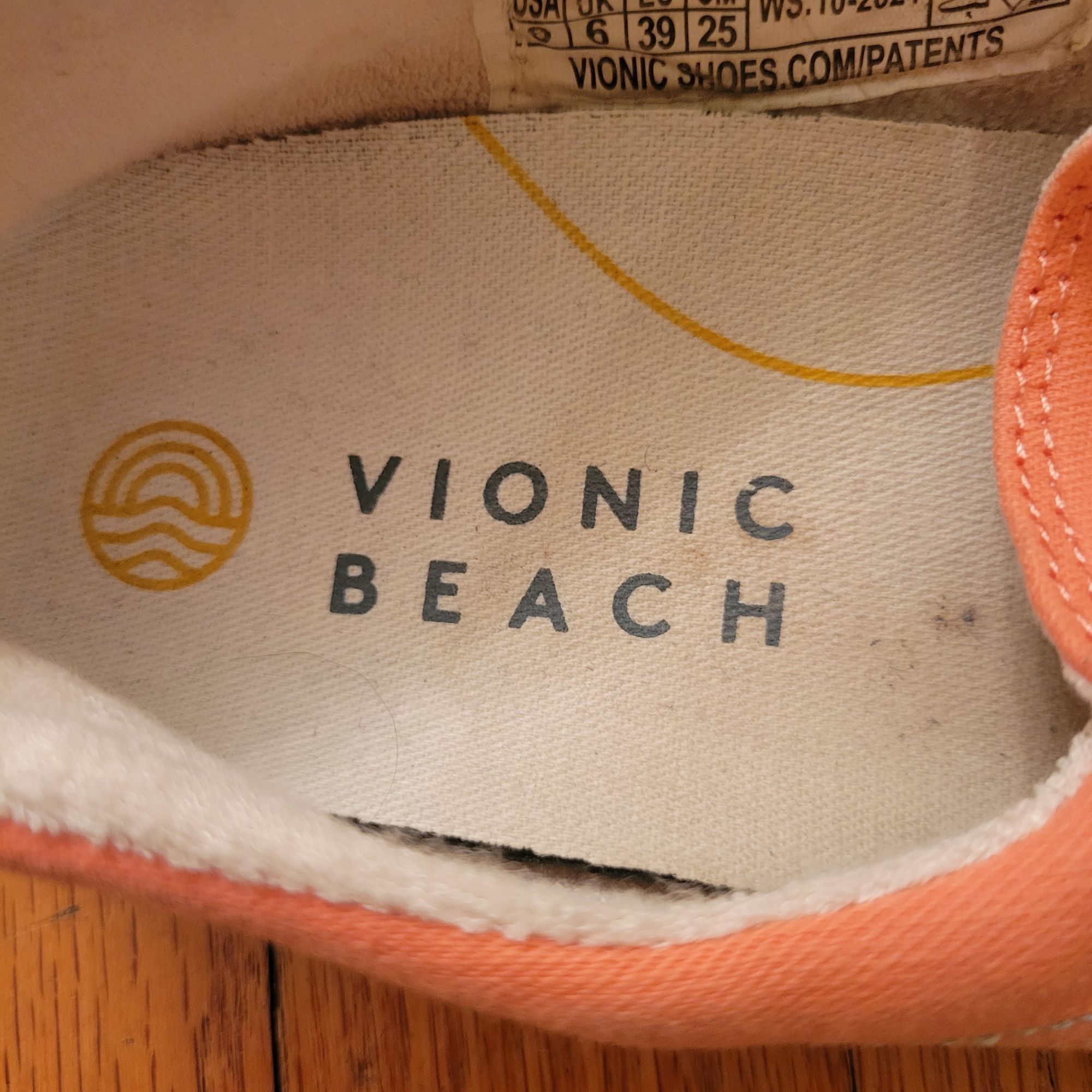 Vionic Vionic Beach MARSHALL Slip On Shoes Loafers 6 Coral Canvas V Size US 6 / IT 36 - 5 Thumbnail