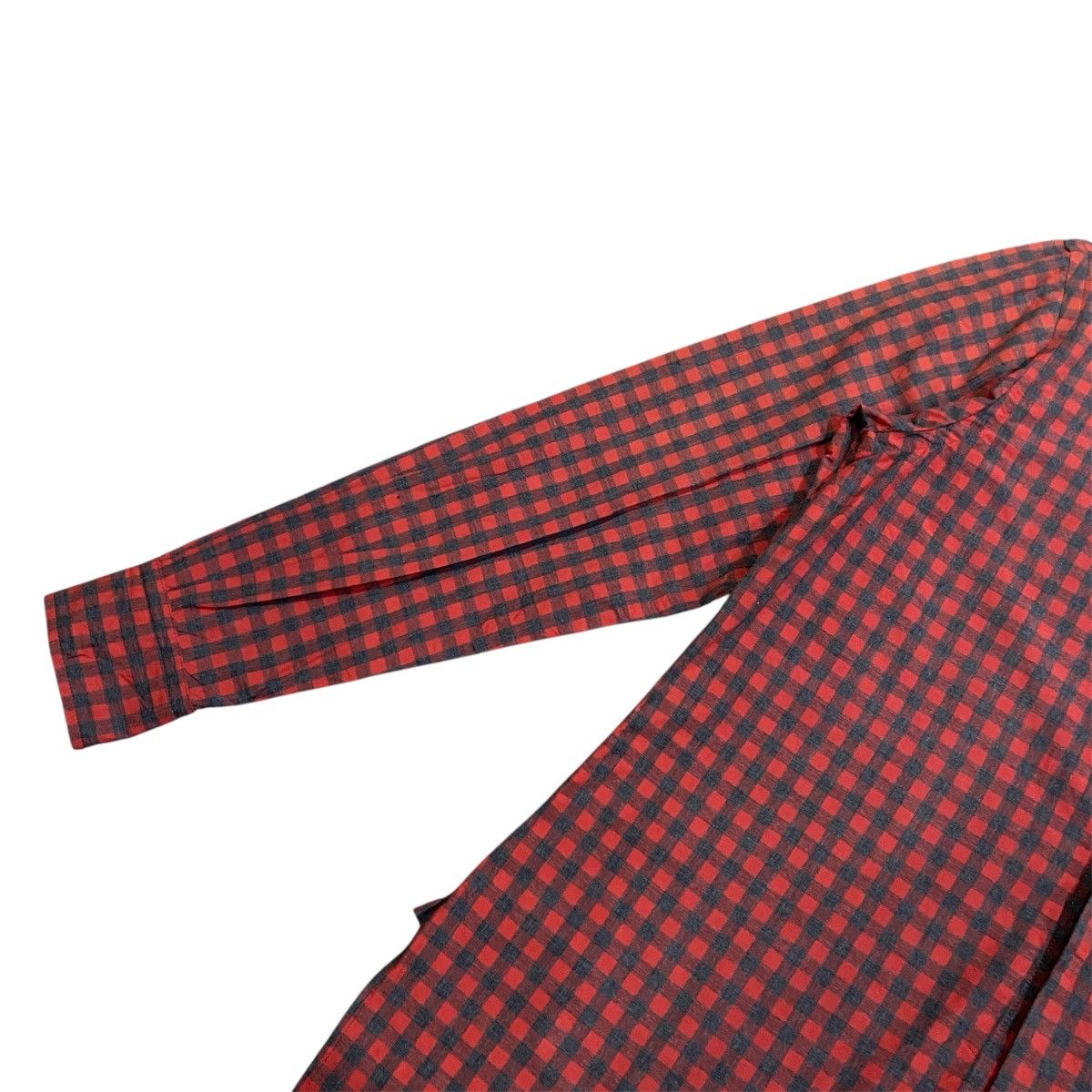 Needles ‼️LAST DROP‼️Needles Longline Gingham Cardigan Collarless Red Size US S / EU 44-46 / 1 - 7 Thumbnail