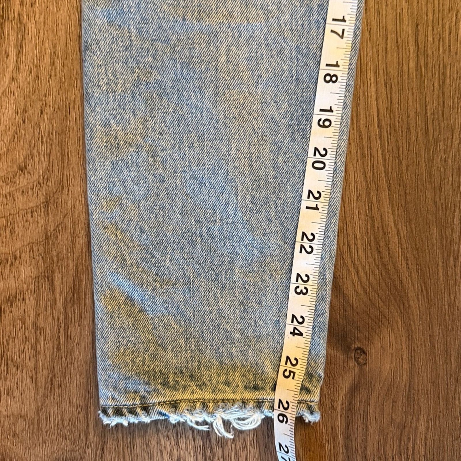 MOUSSY NWOT Moussy Vintage distressed Denim Jeans size 24 Size 24" / US 00 / IT 34 - 10 Thumbnail