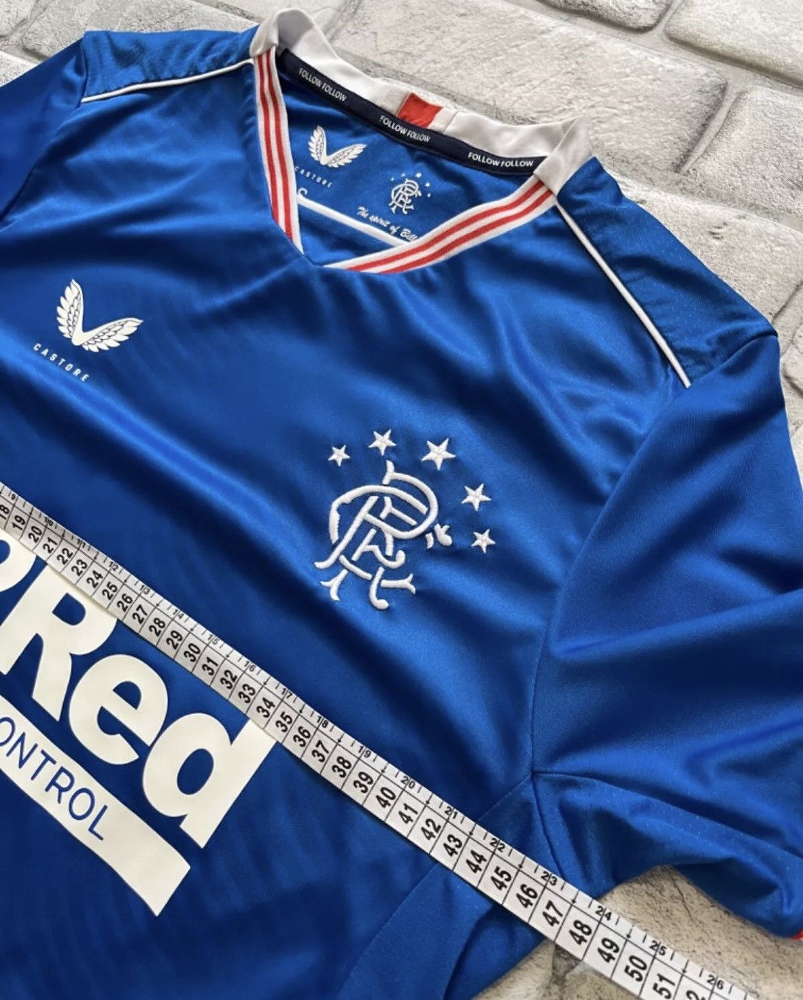 Castore RANGERS F.C. CASTORE 2020/2021 FOOTBALL HOME JERSEY Size US S / EU 44-46 / 1 - 11 Thumbnail