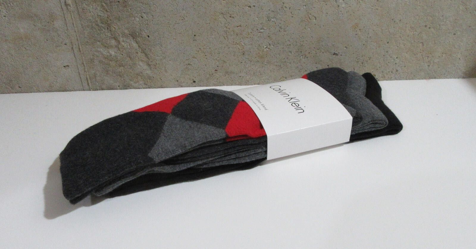 Calvin Klein Calvin Klein Mens Trouser Dress Socks Assorted 3 pack Size ONE SIZE - 6 Thumbnail
