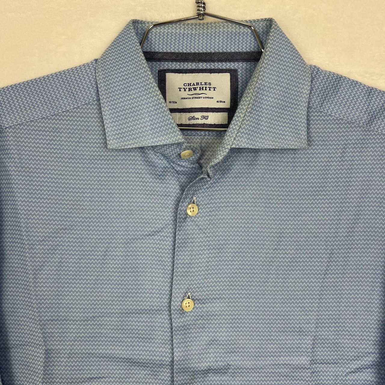 Charles Tyrwhitt Charles Tyrwhitt Shirt Men 16 Slim Fit Button Down