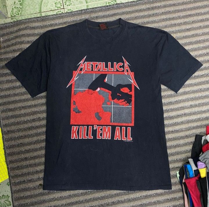 Vintage 💥FINAL DROP💥VINTAGE METALLICA Size US L / EU 52-54 / 3 - 2 Thumbnail
