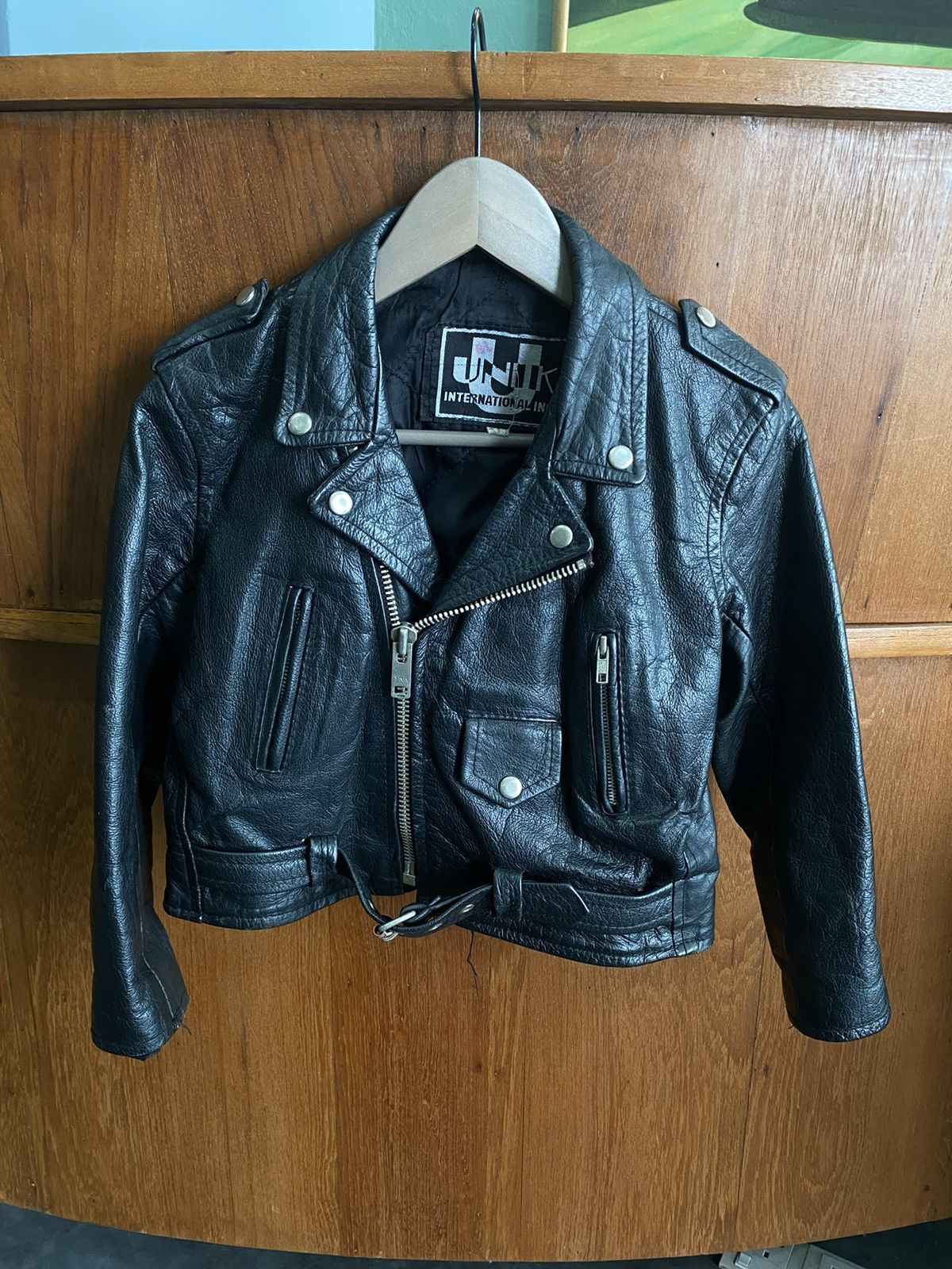 Vintage Pick leather jacket Size US XXS / EU 40 - 2 Thumbnail