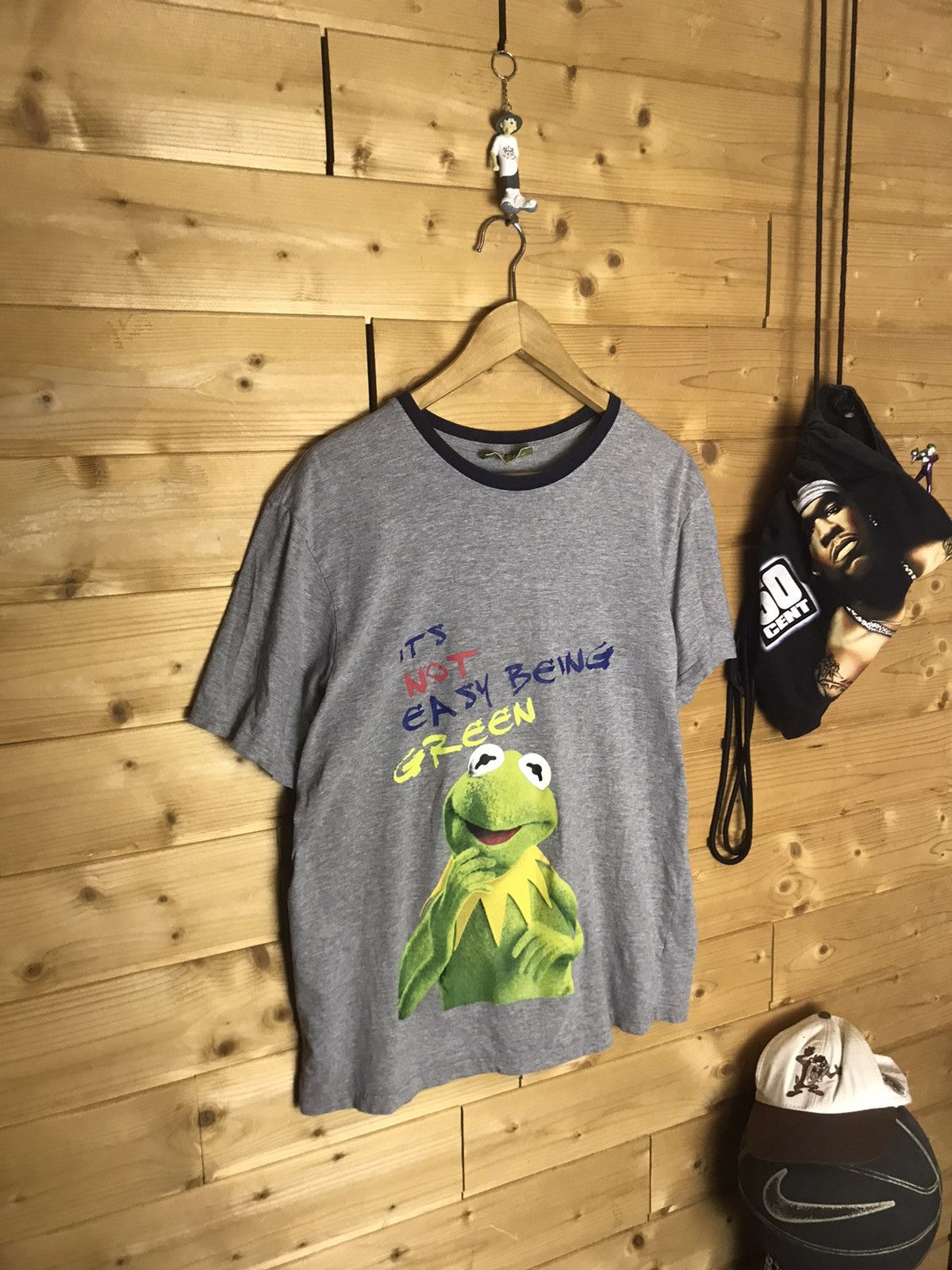 Cartoon Network Vintage 00s the Mappets Kermit t-shirt Size US L / EU 52-54 / 3 - 1 Thumbnail