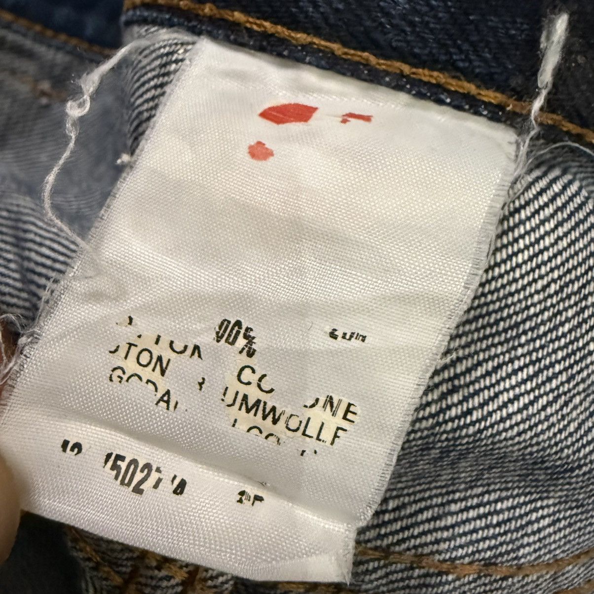 G-Star 🔥🇯🇵 Japanese Distressed Raw G-Brand Hard HoneyComb Denim Size US 29 - 20 Thumbnail