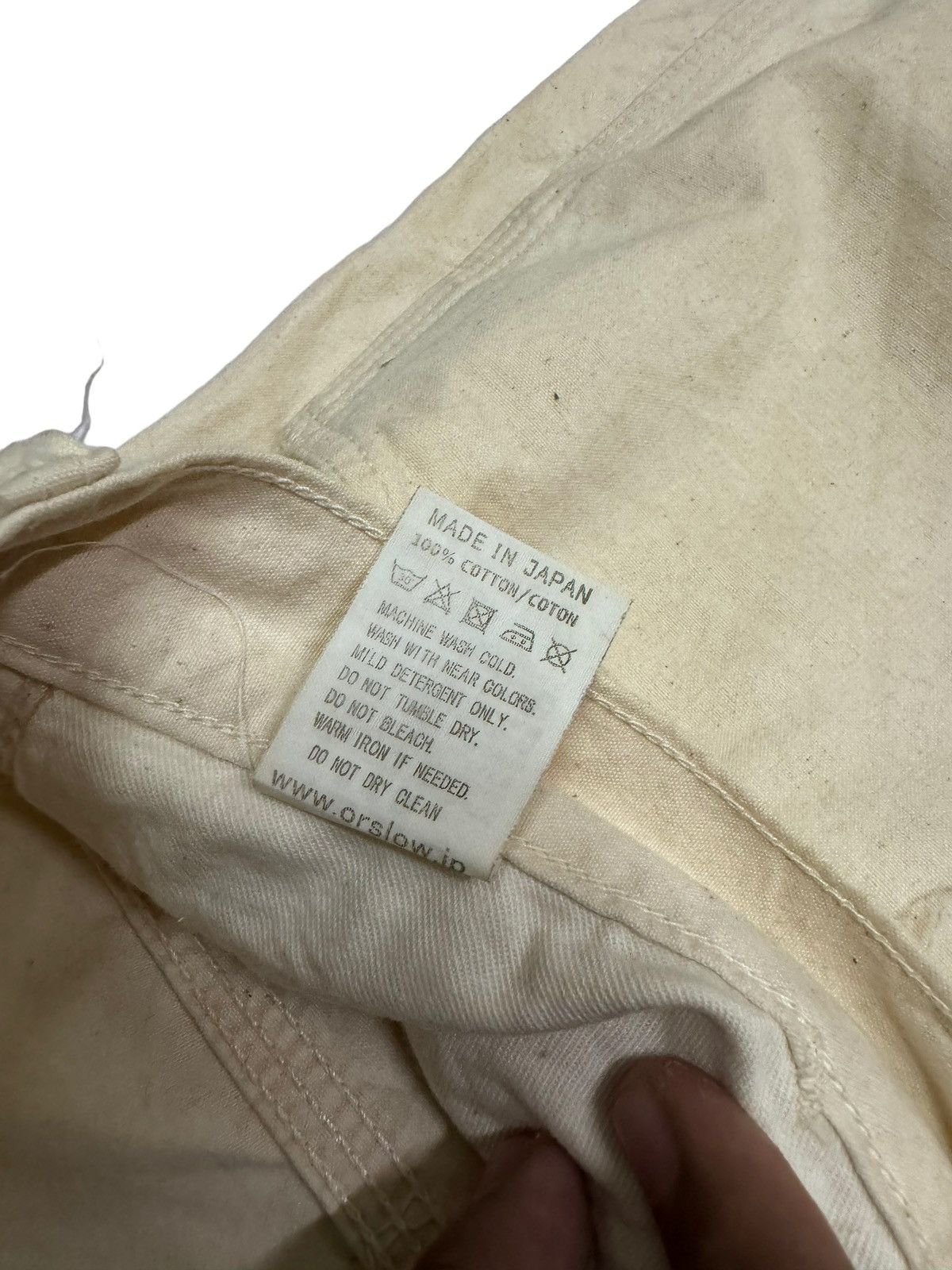 Orslow Vtg🔥Orslow Carpenter Workwear Cotton Pants Size US 32 / EU 48 - 12 Thumbnail