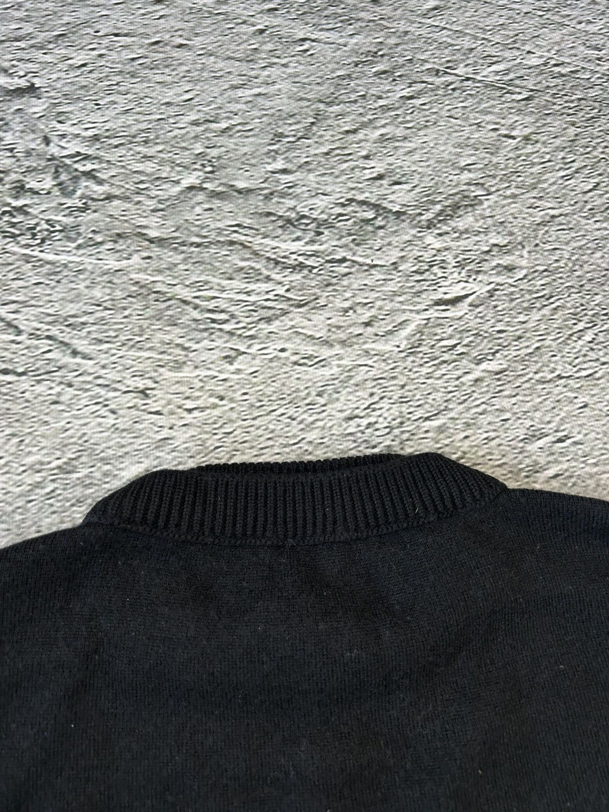 Moncler Moncler black sweater knit flared nylon hem shiny Size M / US 6-8 / IT 42-44 - 13 Thumbnail
