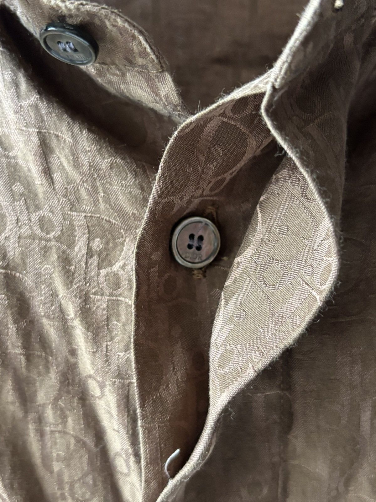 Dior Dior Oblique Silk Shirt Size US M / EU 48-50 / 2 - 6 Thumbnail