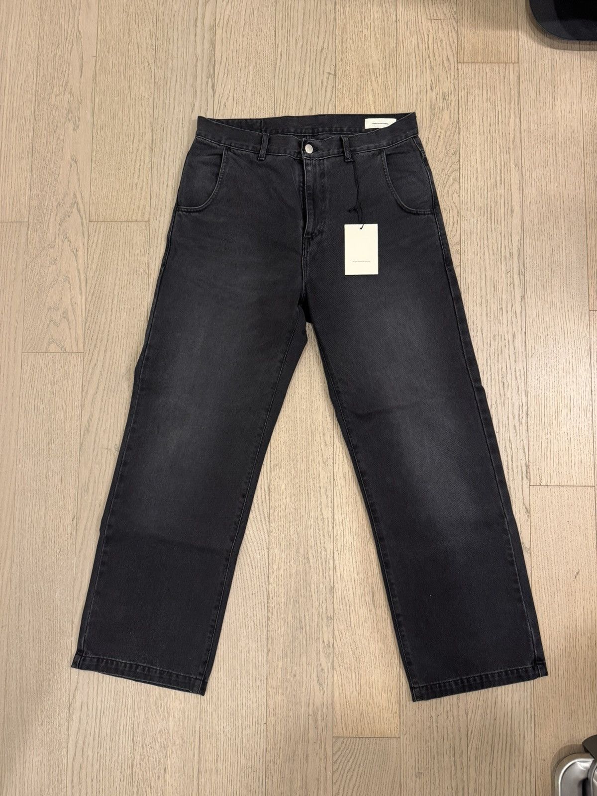 Mfpen Mfpen Straight Cut Jean - Faded Black Size US 33 - 1 Thumbnail